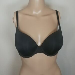 34D Victoria Secret padded black bra.